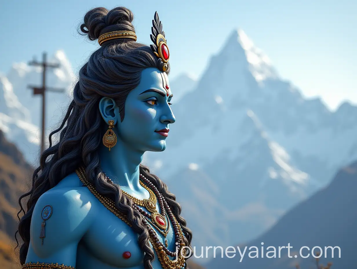 Lord-Shiva-Meditating-in-the-Himalayas