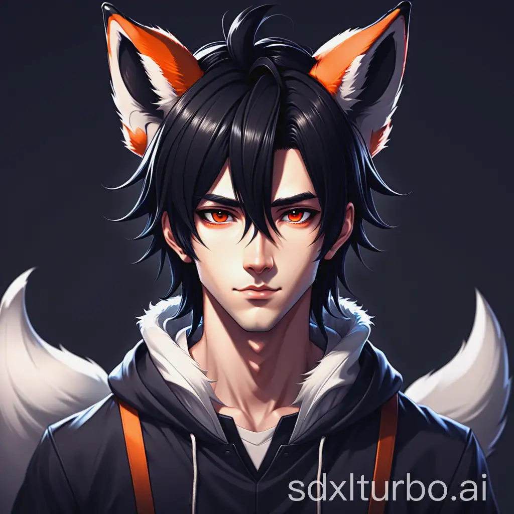 Anime-Man-with-Fox-Ears-and-Black-Hair-Enigmatic-Artistry-Gamer