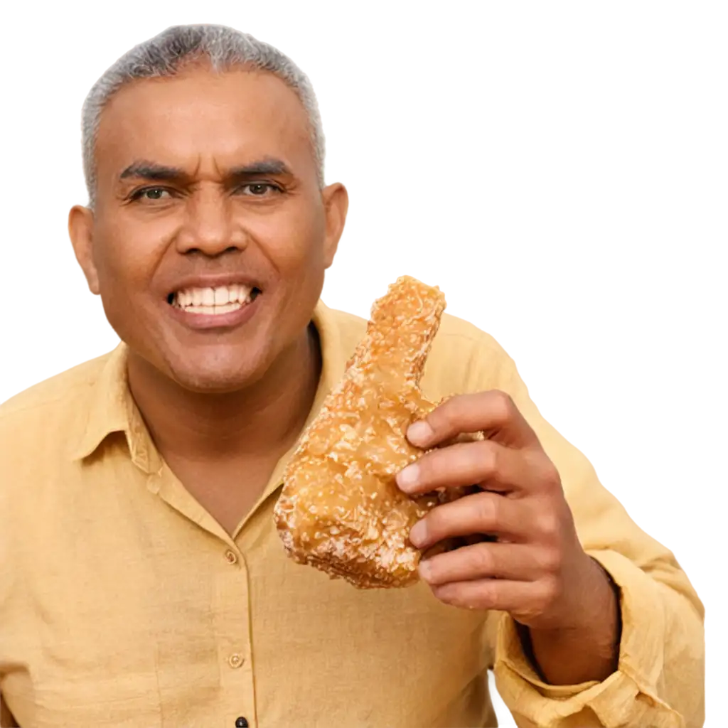 Man-Eating-Jaggery-PNG-Image-High-Quality-4K-Image-for-Various-Uses