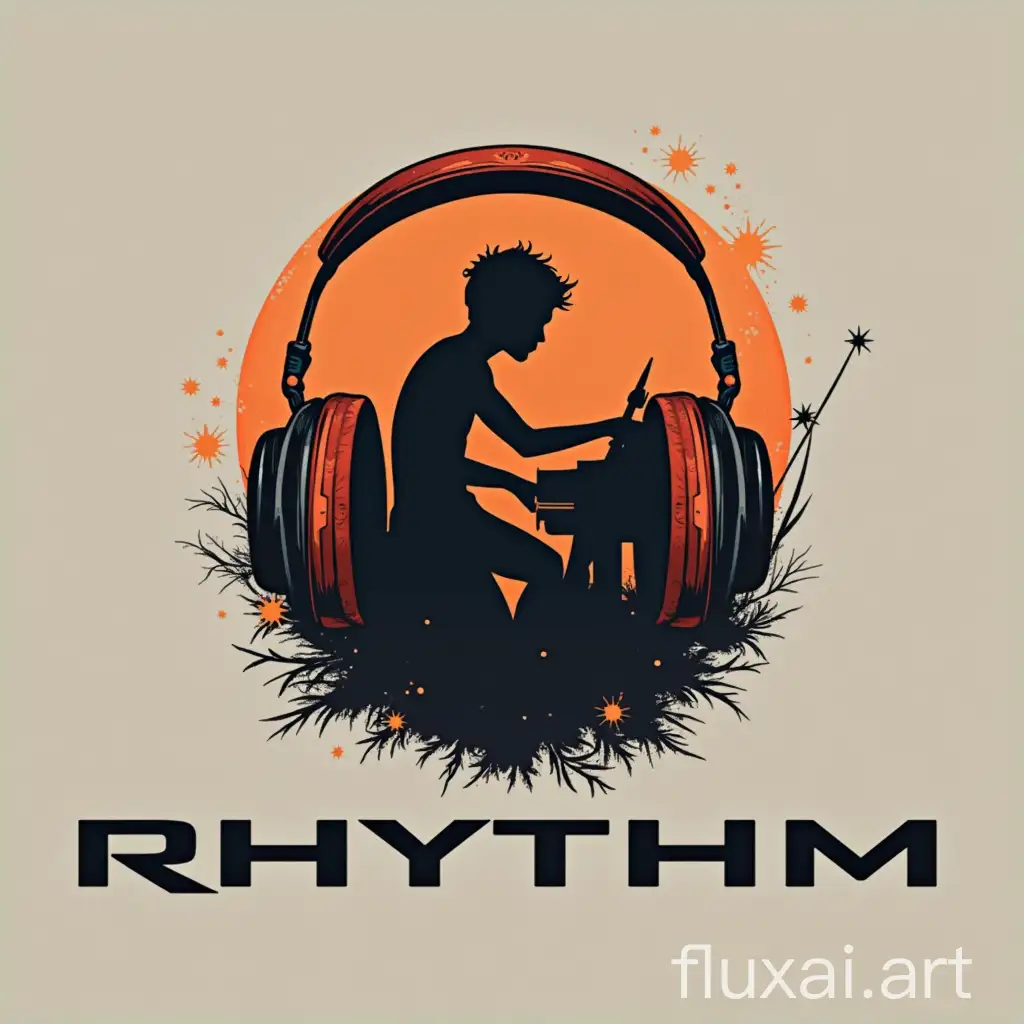 music brand name RHYTHM logo