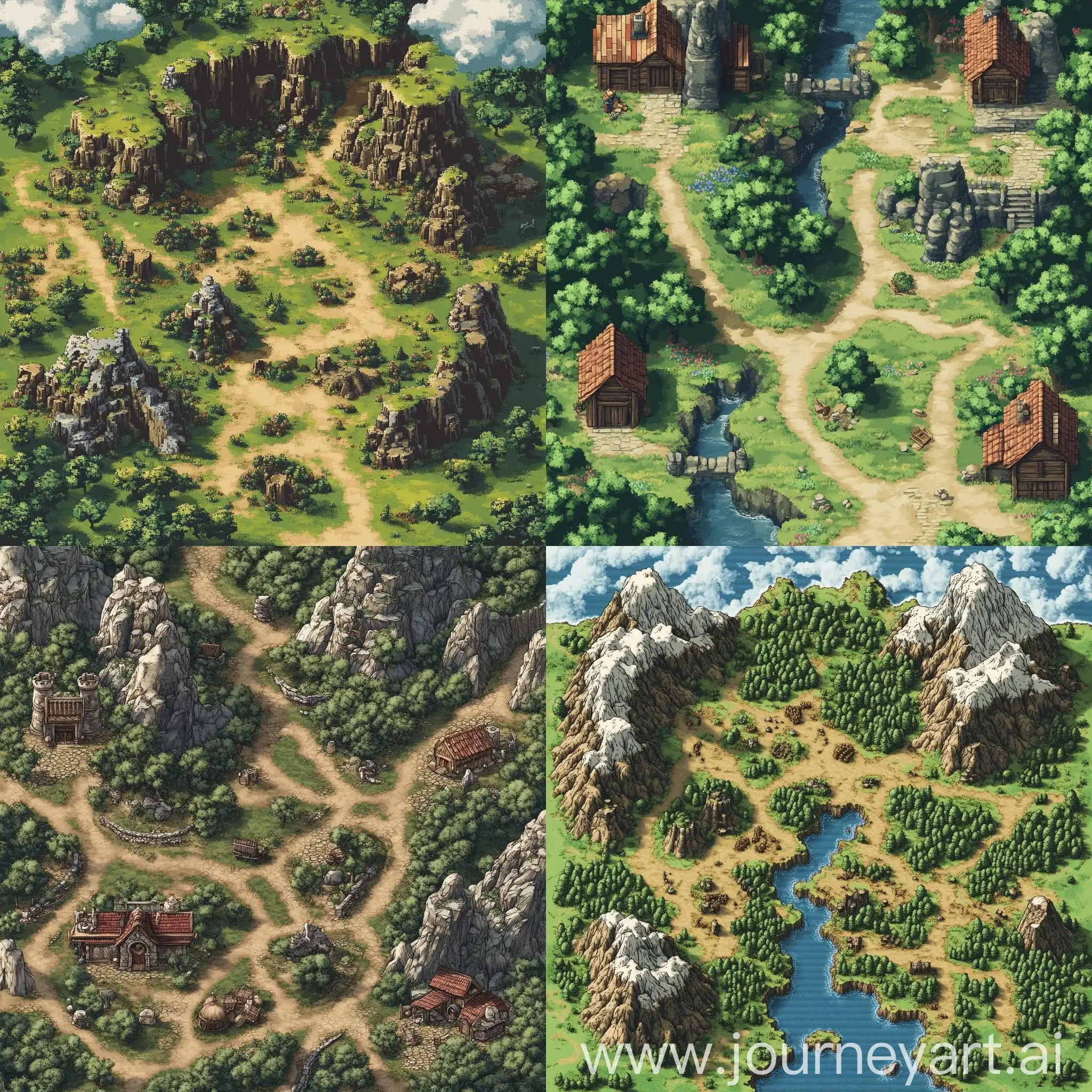 HighQuality-RPG-Game-Map-for-Unity-Development