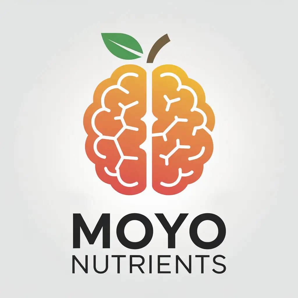 LOGO Design for MOYO Nutrients FruitInspired Moderate Style with Clear Background