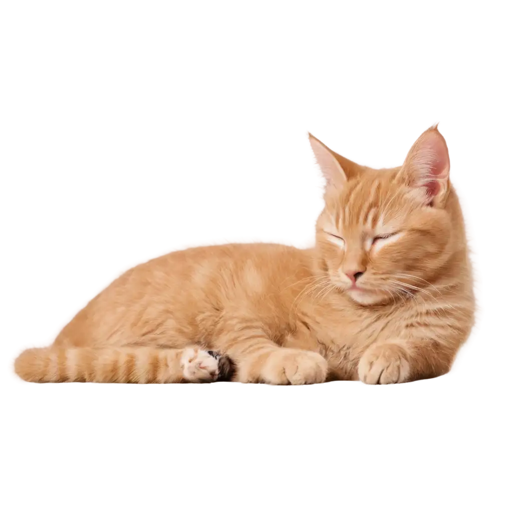 Pretty-Cat-Sleeps-HighQuality-PNG-Image-for-Online-Content