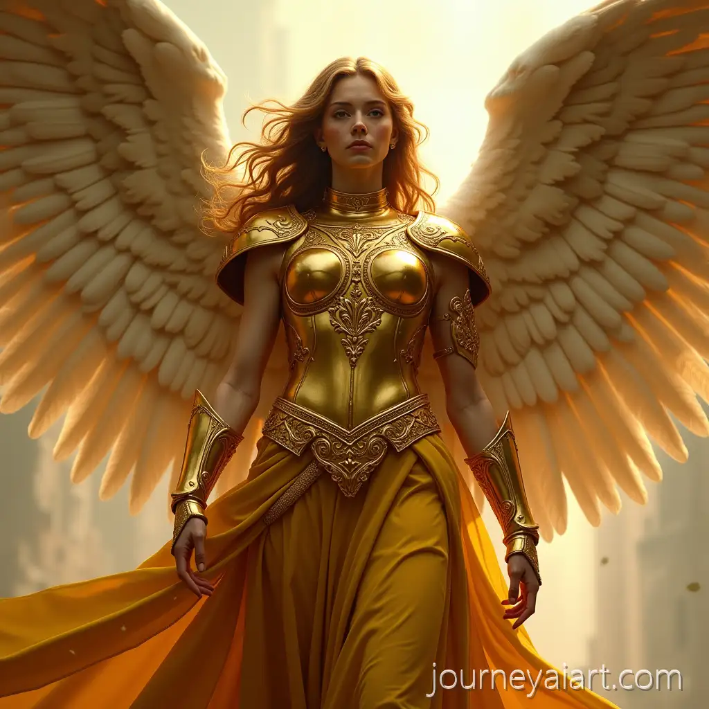 Majestic-Angel-in-Gleaming-GoldenMajestic-angel-in-golden-armor-Armor-with-Expansive-Wings