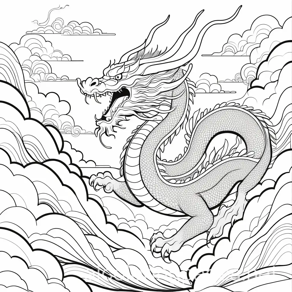 Majestic-Japanese-Dragon-Soaring-Among-Clouds