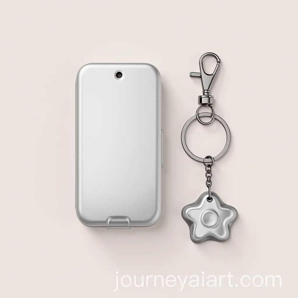 Modern-Silver-Bubble-Gum-Case-and-Keychain-Box