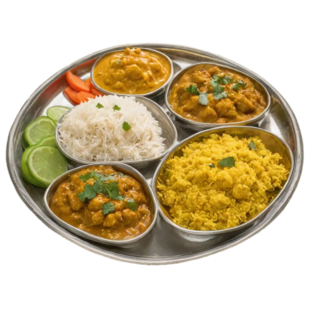 Healthy-Indian-Food-Plate-PNG-Image-for-Visual-Content-and-Marketing