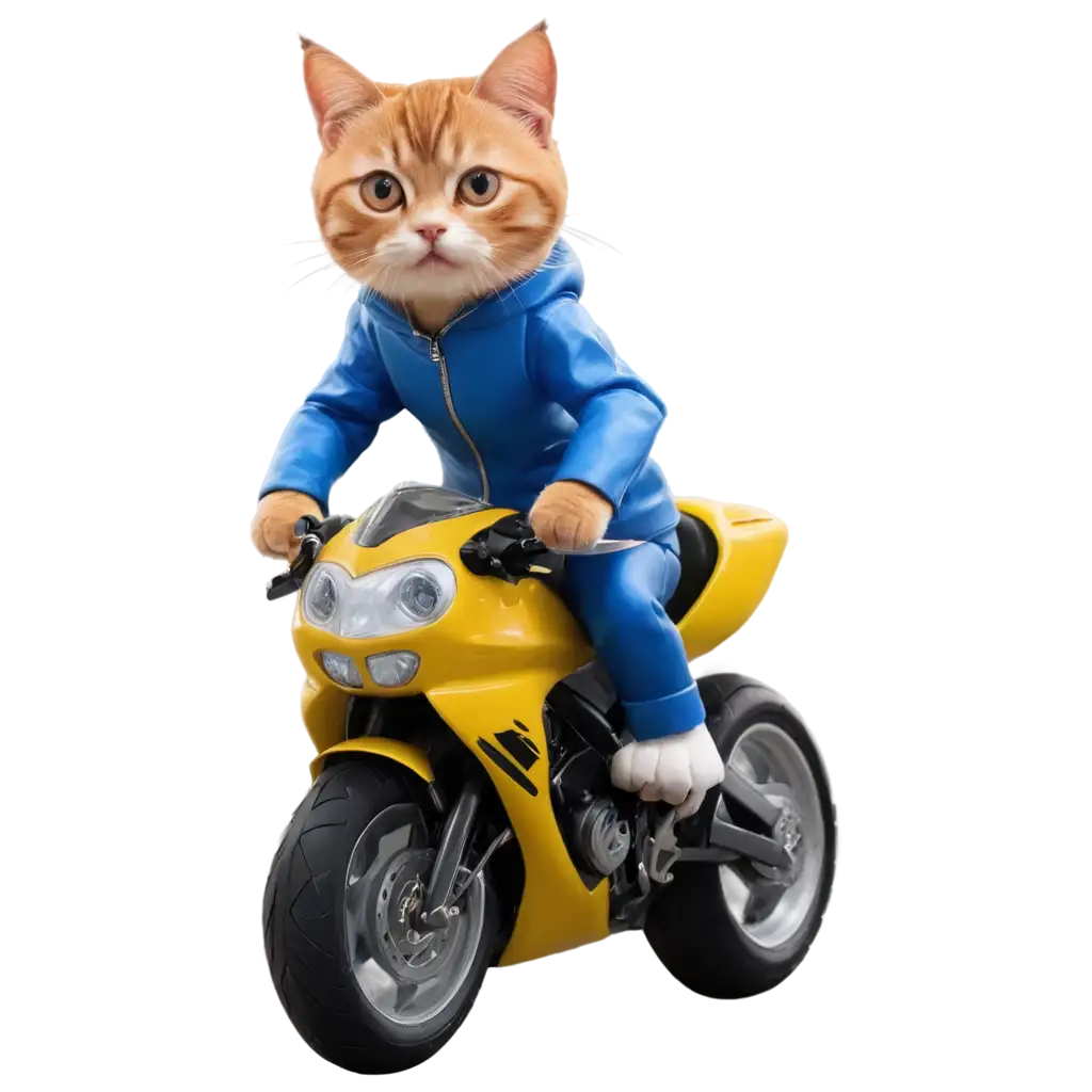 Adorable-PNG-Image-of-a-Cute-Cat-Riding-a-Super-Bike-Perfect-for-Pet-Lovers-and-Motor-Enthusiasts