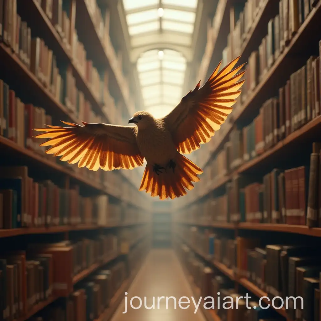 Magical-Flying-Books-with-Wings-in-a-Grand-Library