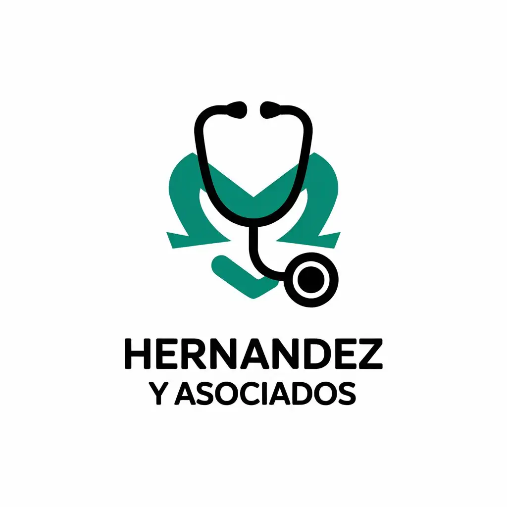 LOGO-Design-for-Hernandez-y-Asociados-Medical-Services-with-a-Modern-Touch