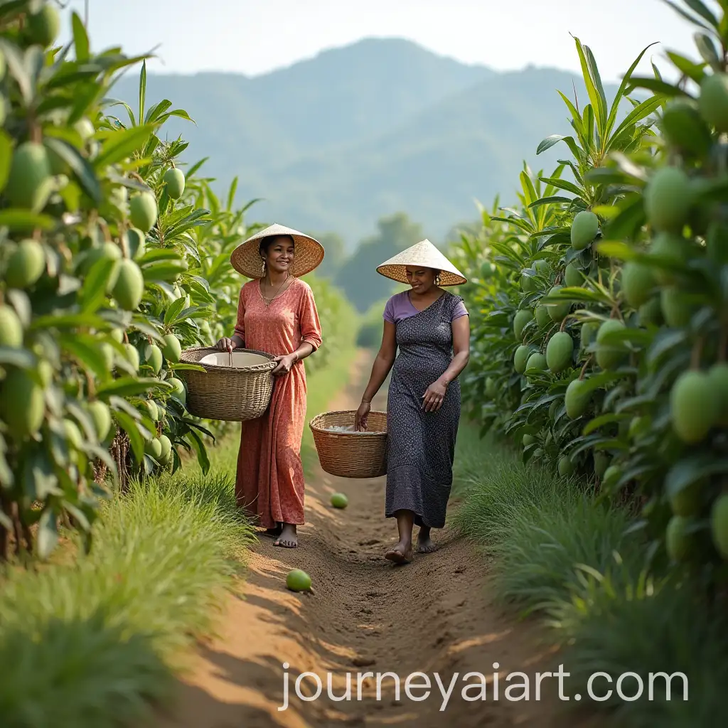 Women-Working-in-Mango-Fields-Harvesting-Fruit