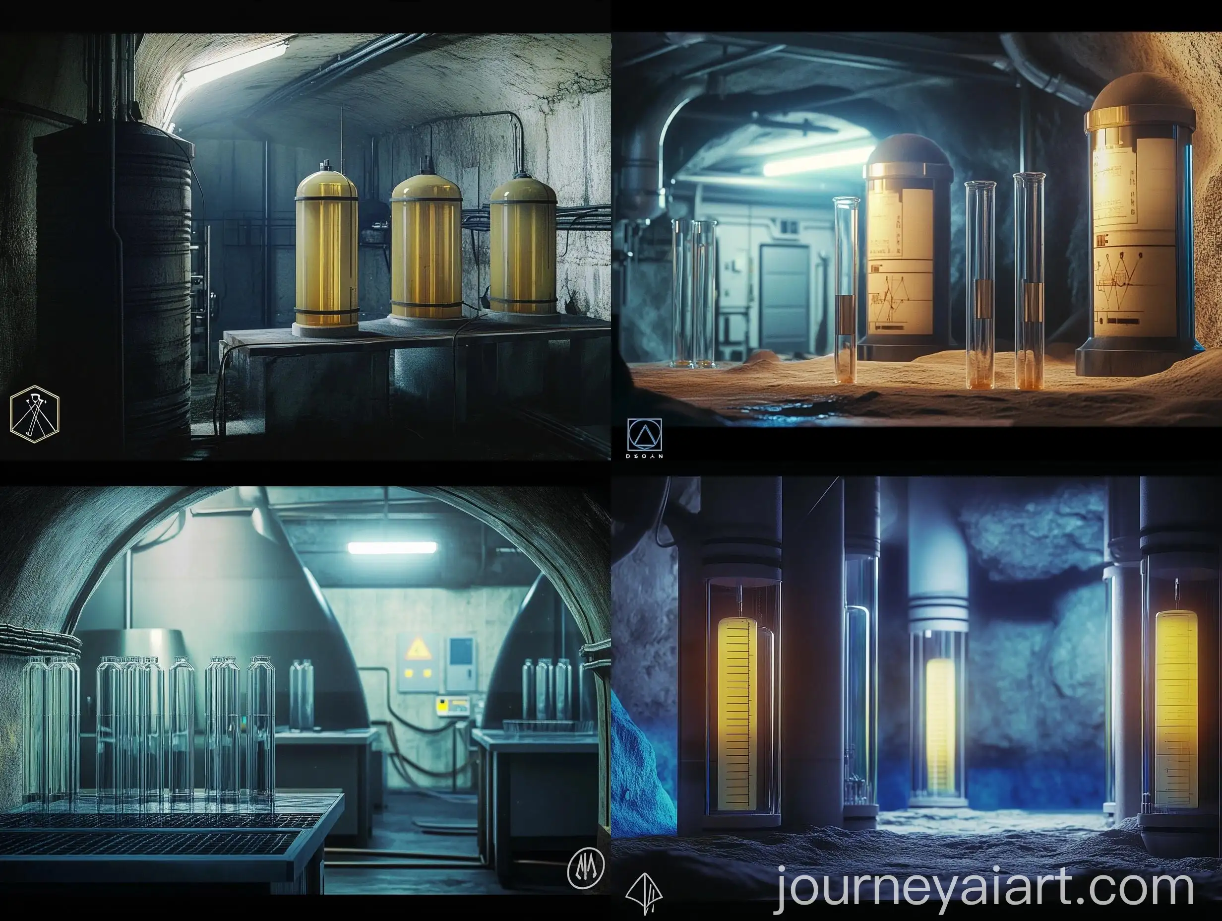 Scientific-Laboratory-with-Standing-Test-Tubes