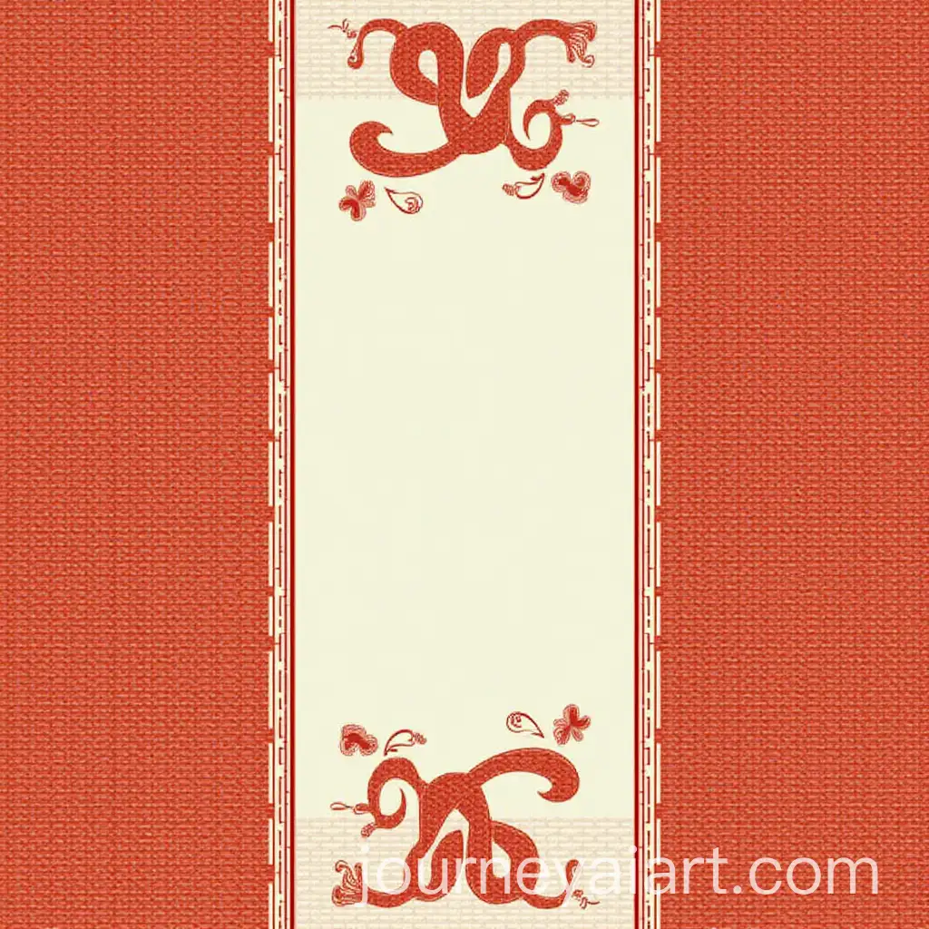 2025-Snake-Year-New-Year-Card-with-Japanese-Pattern-and-Paper-Background