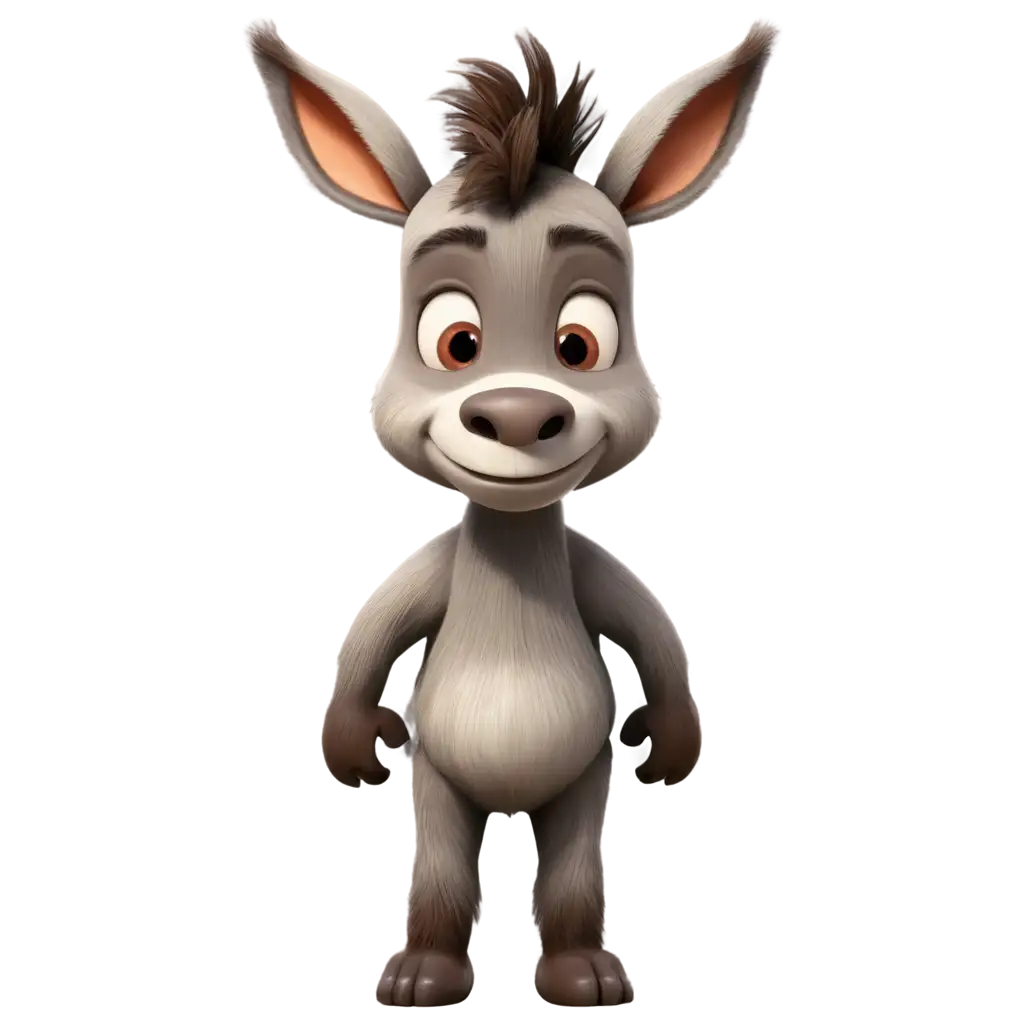 cartoon donkey