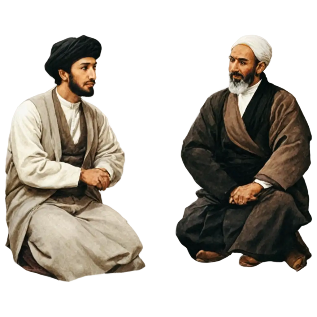 Saadi-and-HPNG-Image-Scenario-Analysisafez-Together-PNG-Celebrating-Persian-Poetic-Legacy-in-HighQuality-Format