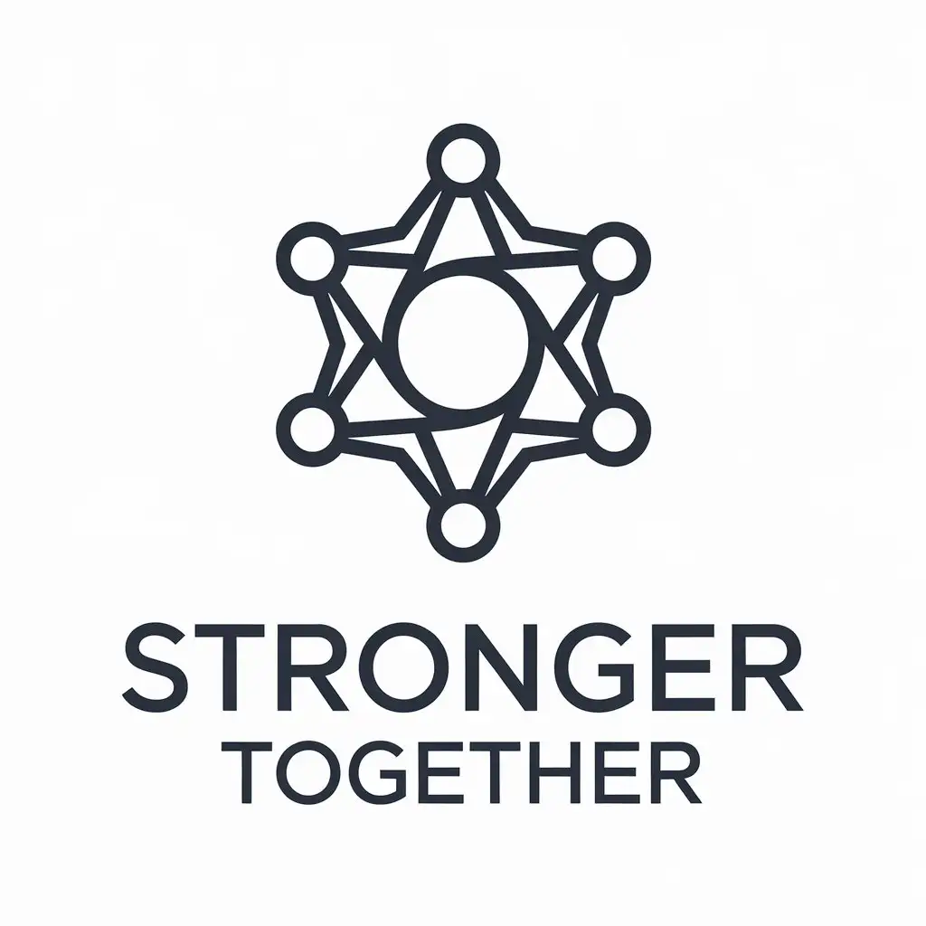 LOGO Design for Stronger Together Catalyst Symbol with Modern Touch for Events Industry