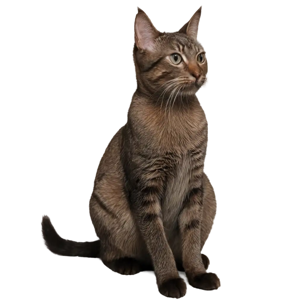 HighQuality-Sitting-Cat-PNG-Image-for-Various-Digital-Uses