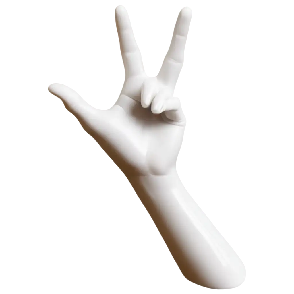 White-Human-Hand-Made-of-Marble-HighQuality-PNG-Image-for-Artistic-and-Design-Applications