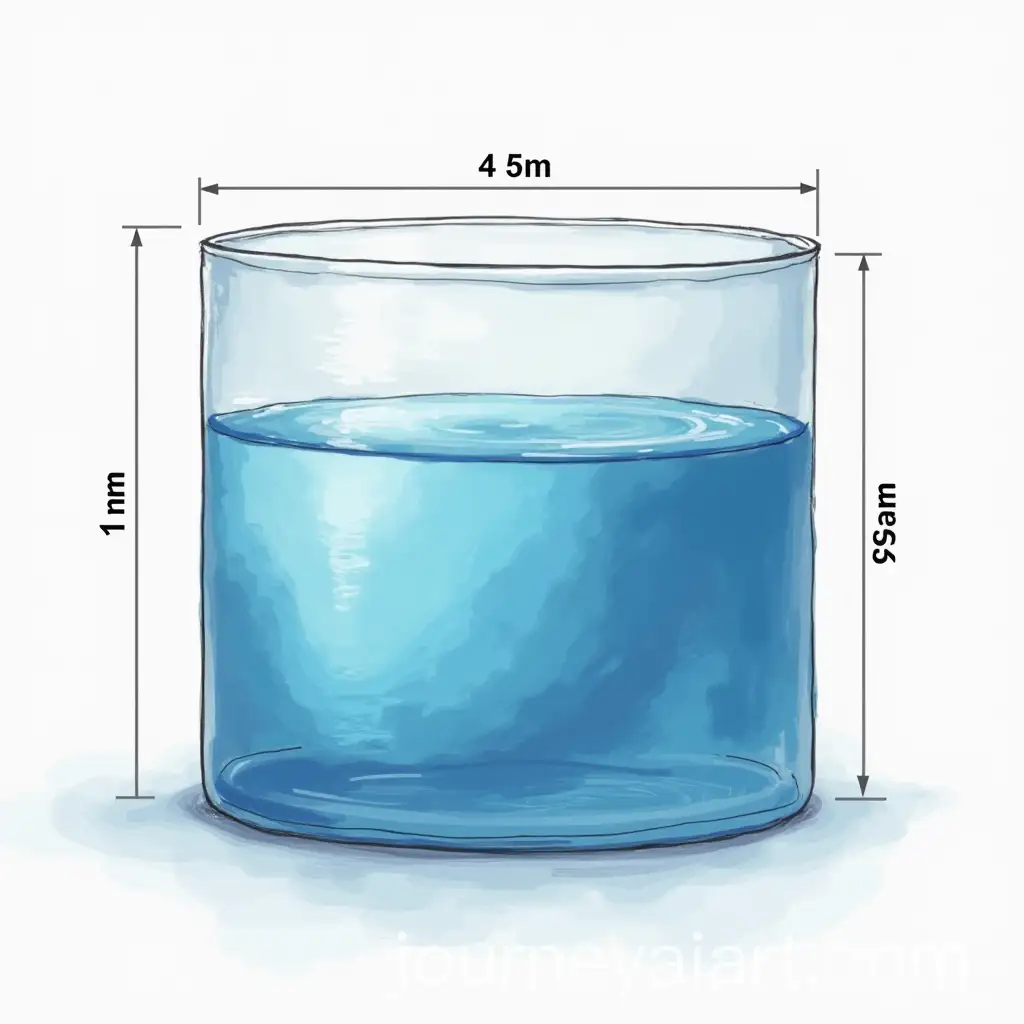 AI-Image-Prompt-ExpansionWater-Tank-Design-with-Circular-Cylinder-Shape-and-Water-Height-Explanation