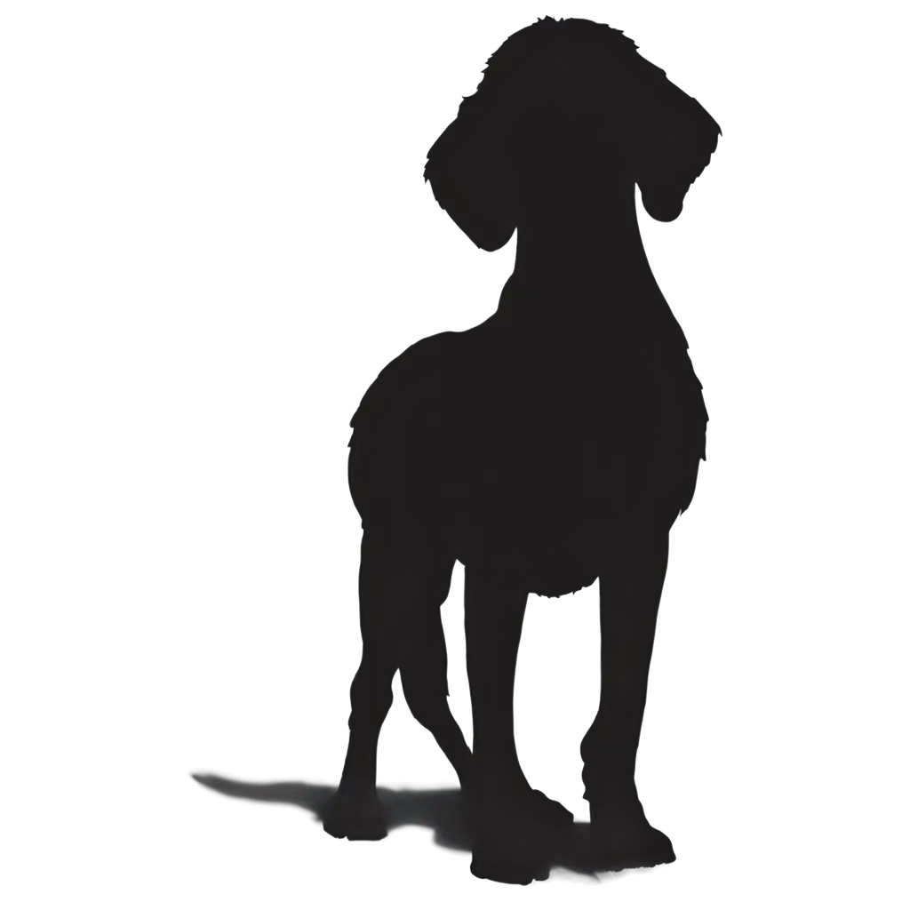 Silhouette-Dog-PNG-Enhance-Your-Visual-Content-with-HighQuality-Transparent-Images