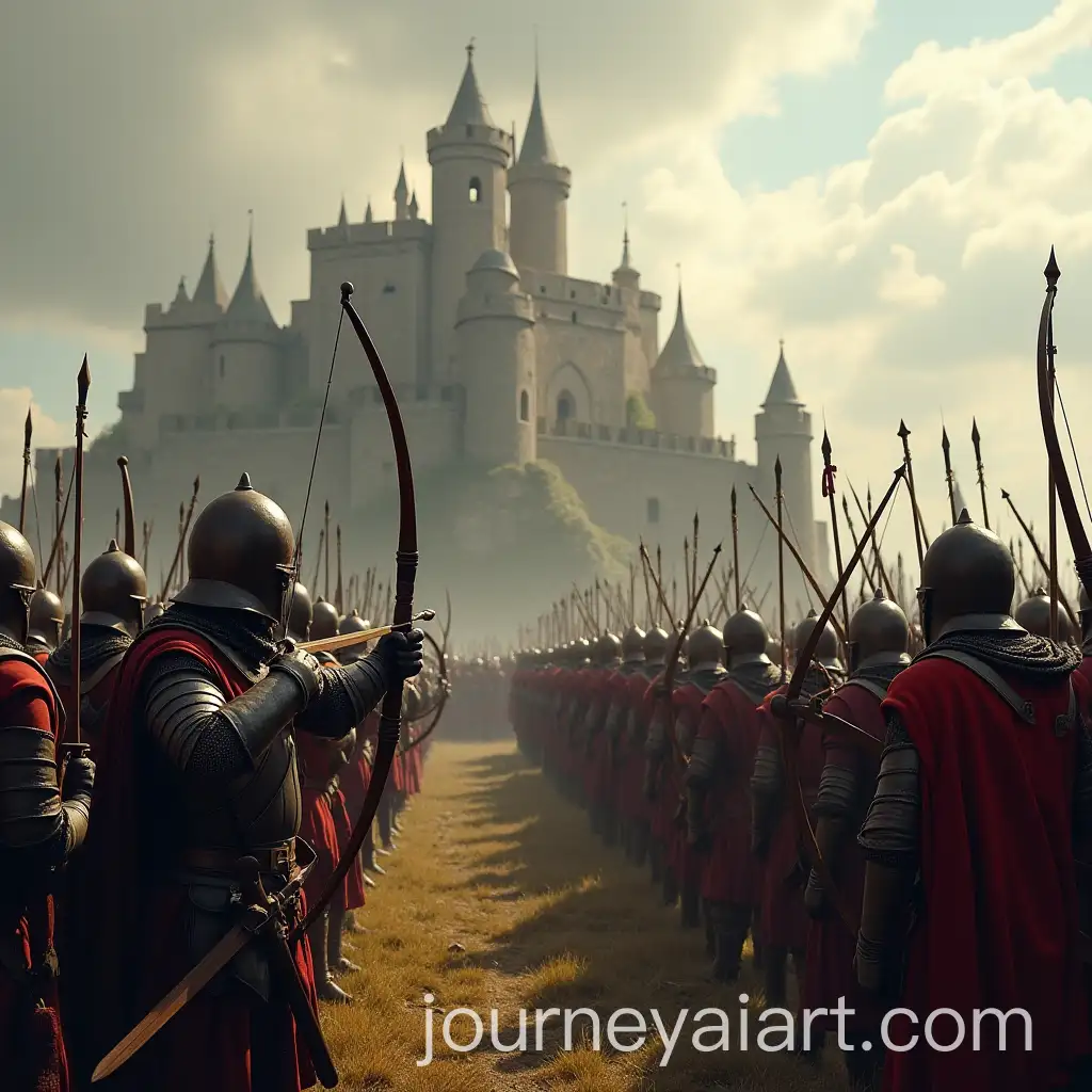Medieval-Archers-Defending-Castle-Walls
