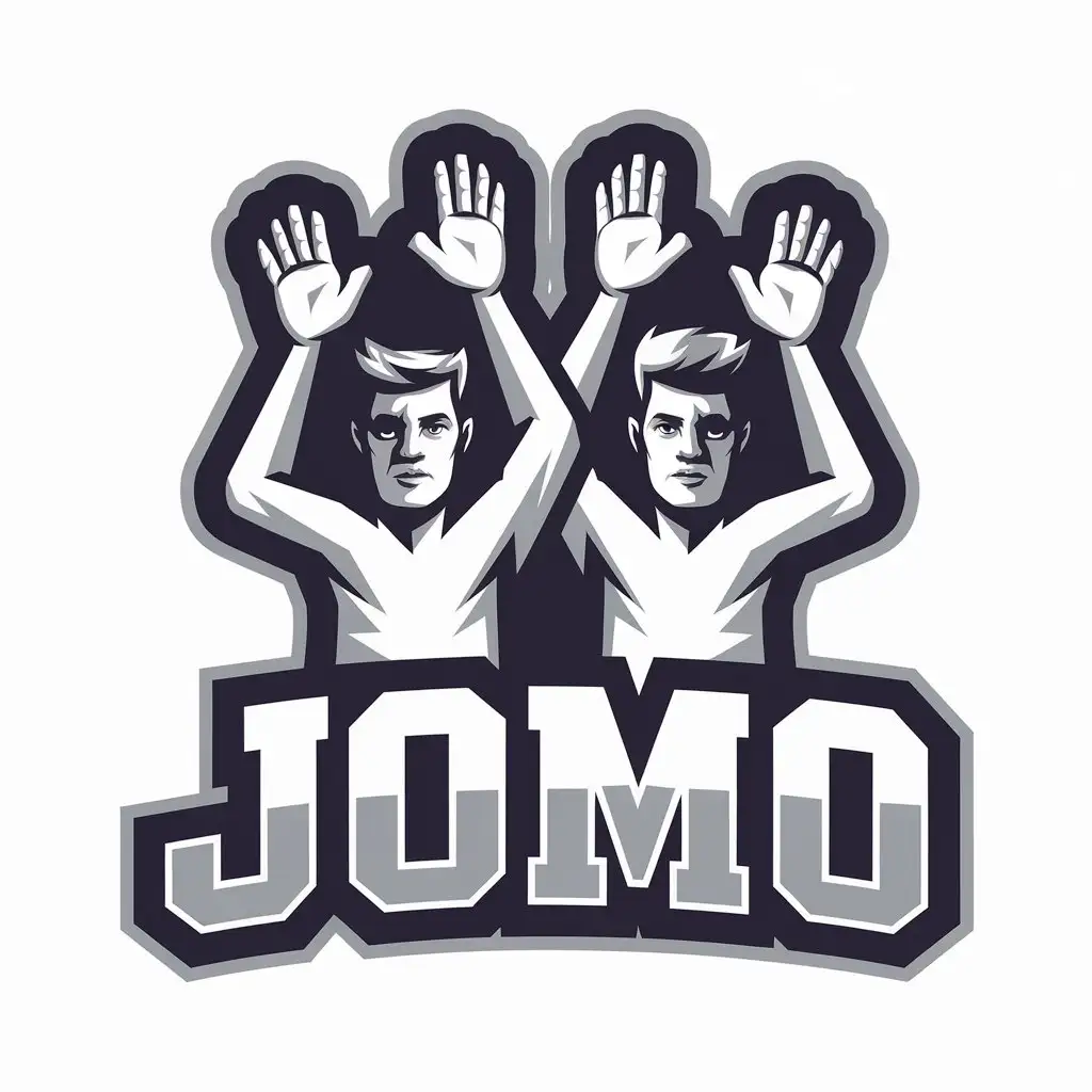 LOGO Design for JOMO Two Brothers Junk Society and Versatility for Multiple Industries