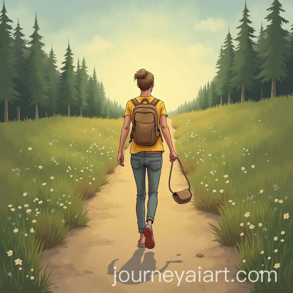 Person-Practicing-Mindful-Walking-in-a-Peaceful-Outdoor-Setting