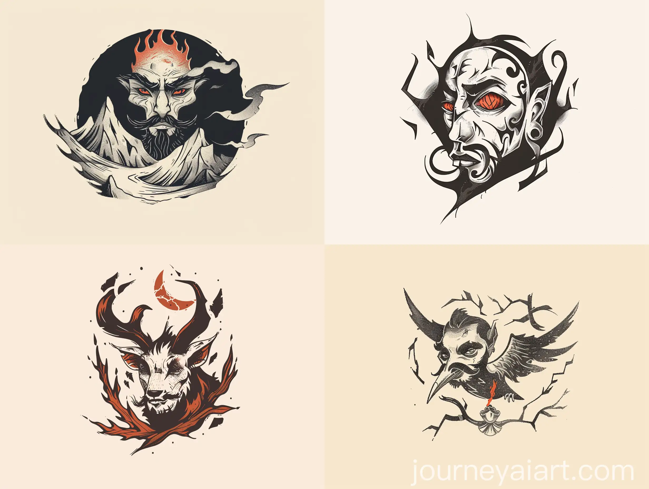 Artistic-Logo-Design-in-Drawing-Style