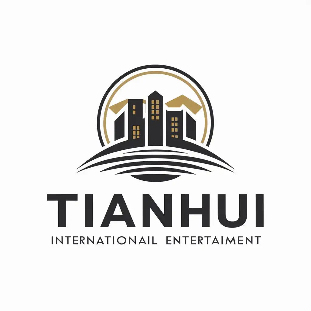 LOGO-Design-for-Tianhui-International-Entertainment-Gambling-City-Theme-with-a-Modern-Touch