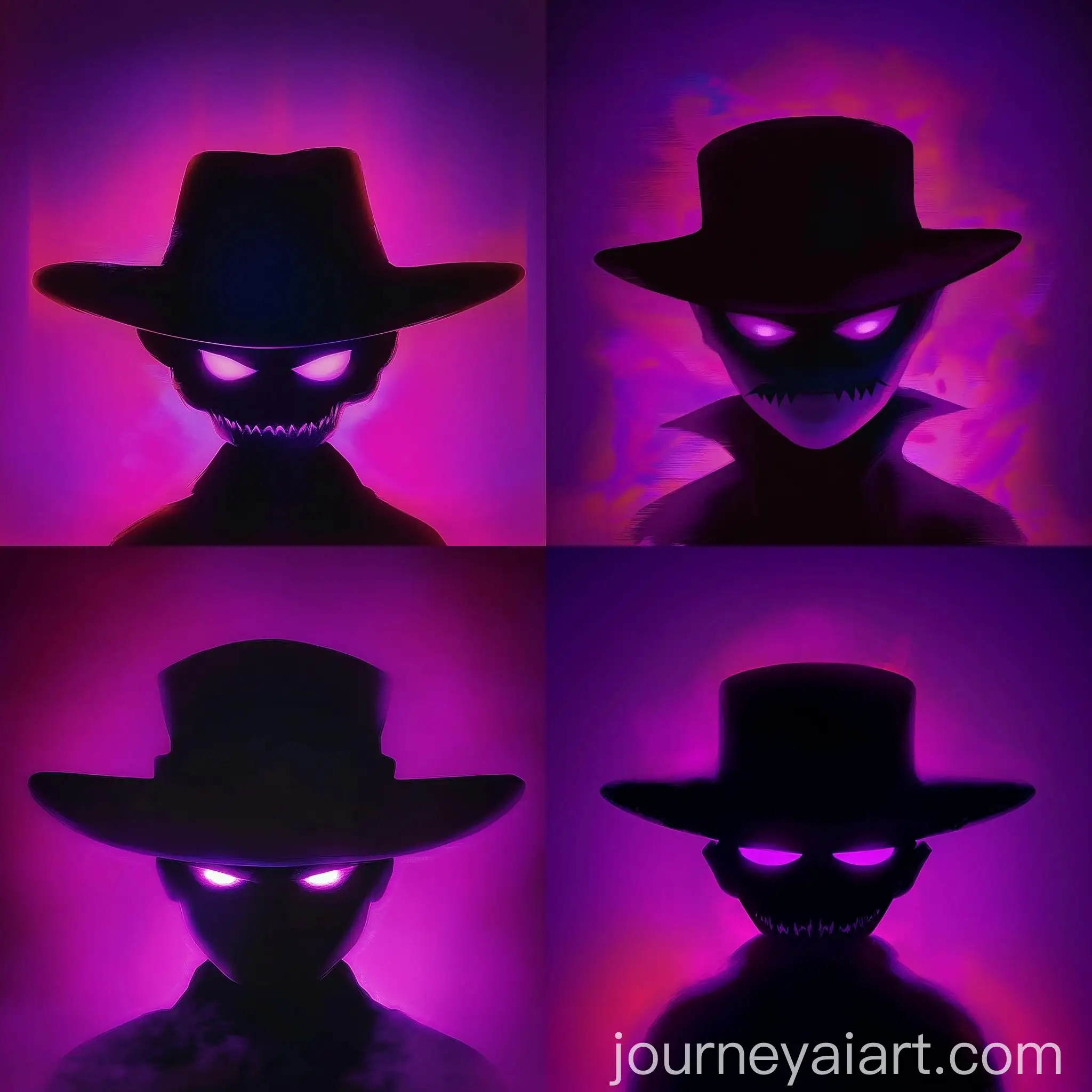 Mysterious-Shadowy-Figure-with-Glowing-Eyes-in-a-Purple-Haze