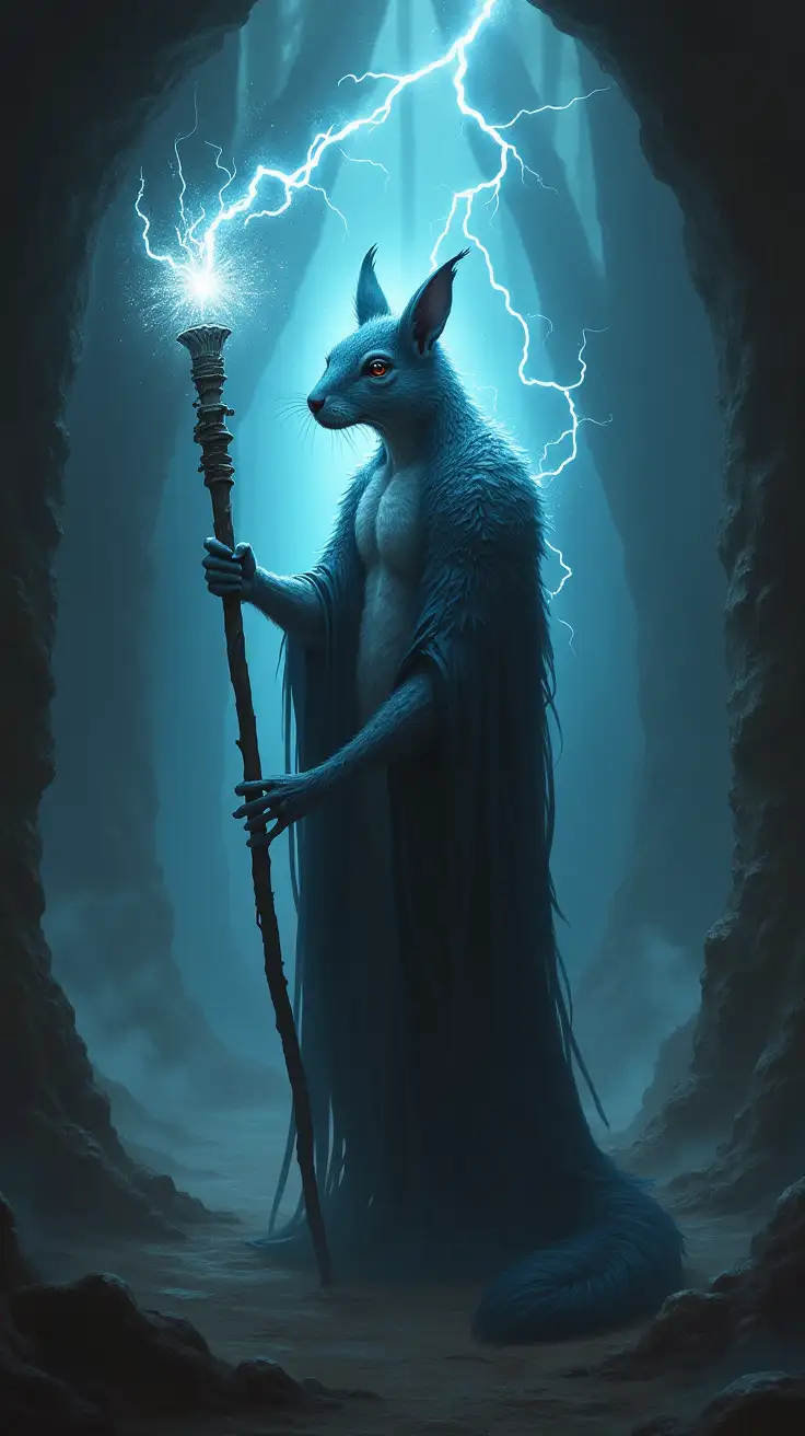 Squirrel-Humanoid-Warlock-with-Magical-Staff-in-Shadowy-Chamber