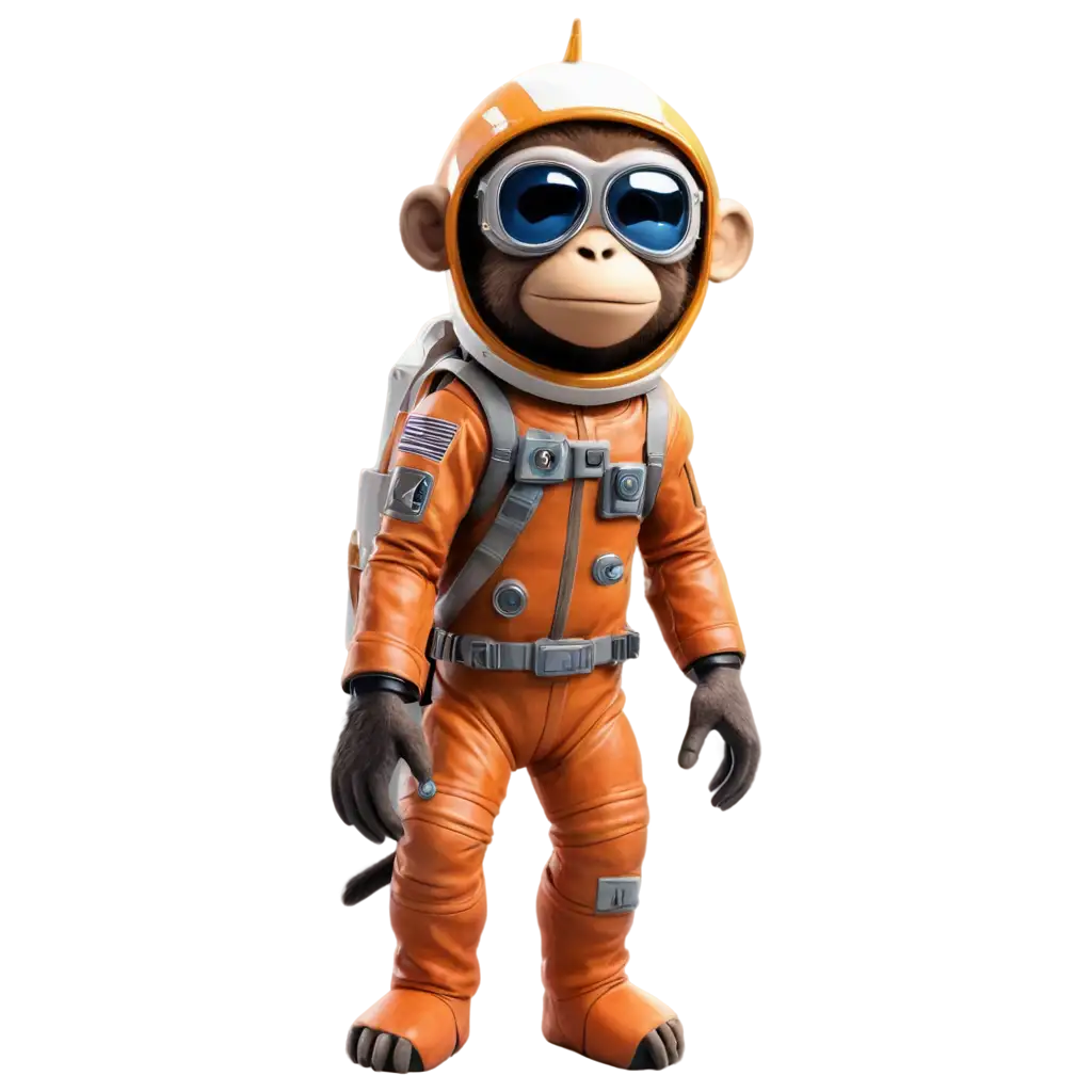 Monkey astronaut