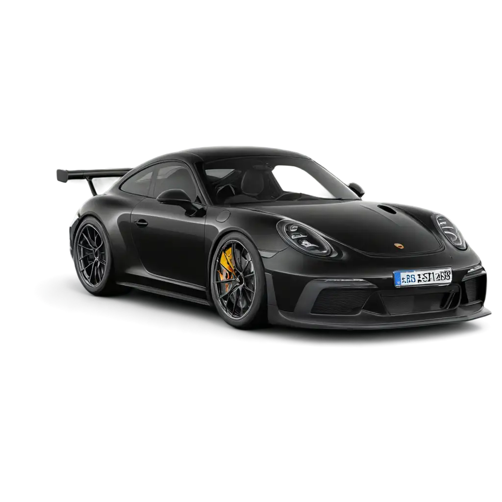 Stunning-Porsche-992-GT3-in-Black-PNG-Perfect-for-HighQuality-Designs