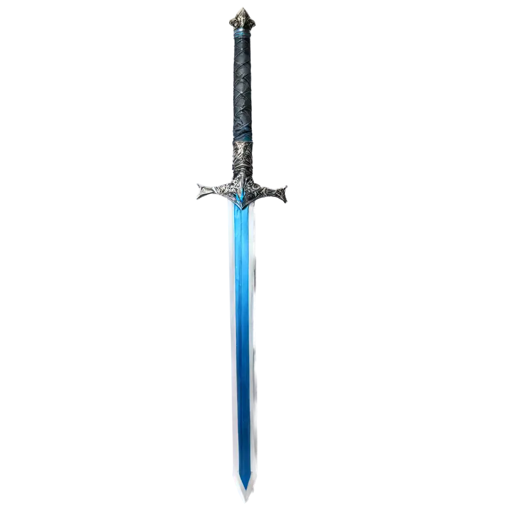 Anime-Style-Sword-PNG-Image-with-Blue-Blade-Creative-Design-for-Versatile-Use