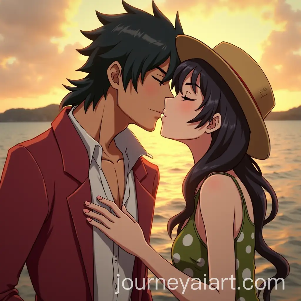 Luffy-and-Boa-Hancock-Sharing-a-Romantic-Kiss-in-Anime-Style