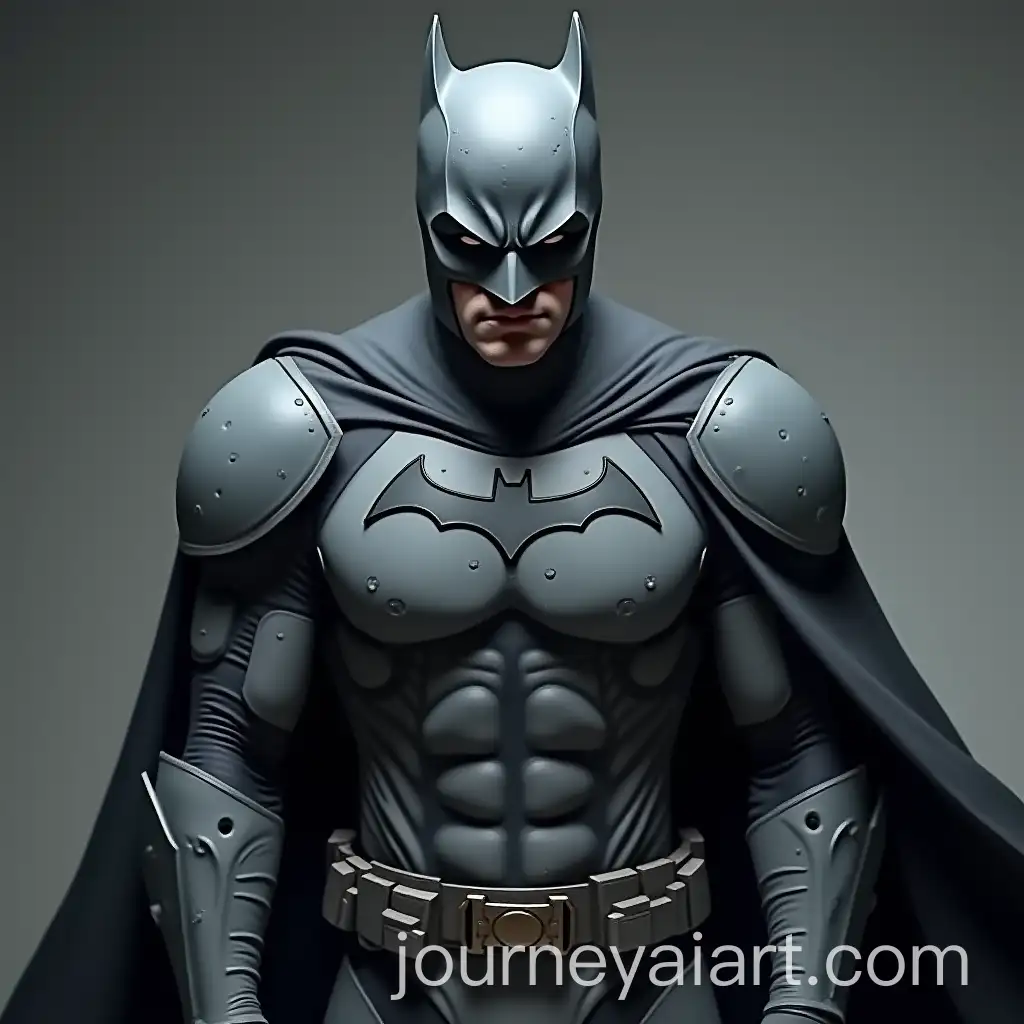 Dark-Gray-Batsuit-with-Padding-for-Tactical-Appearance