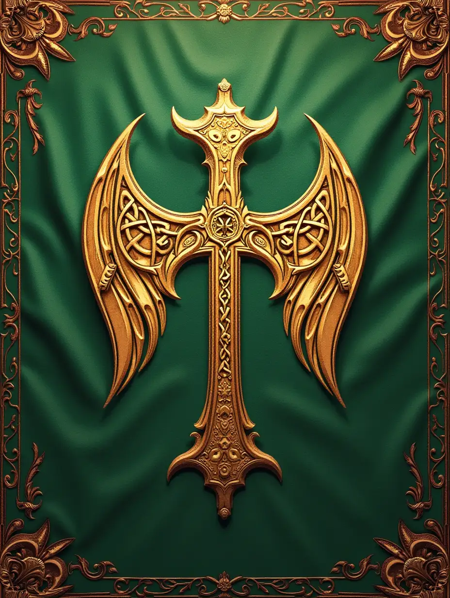 Celtic space marine flag