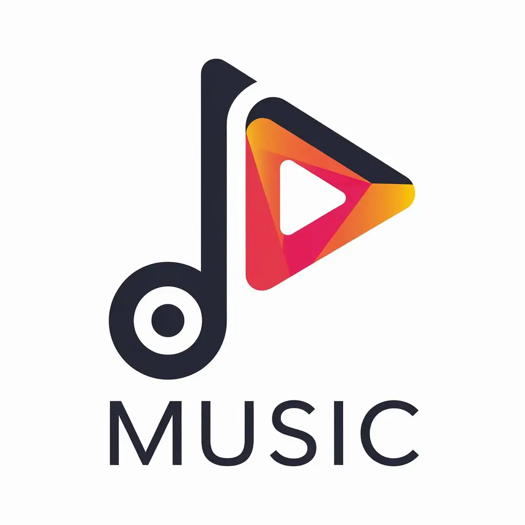 a vector logo design,with the text "VK Music", main symbol:Create music channel logo,Moderate,be used in Others industry,clear background