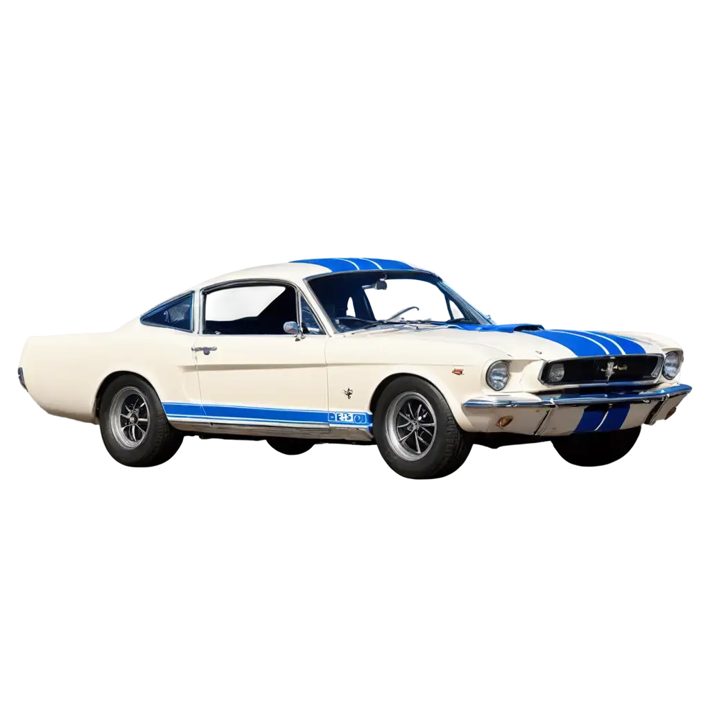 1966-Ford-Shelby-GT350-PNG-Image-with-Iconic-White-and-Blue-Stripes-HighQuality-Automotive-Illustration