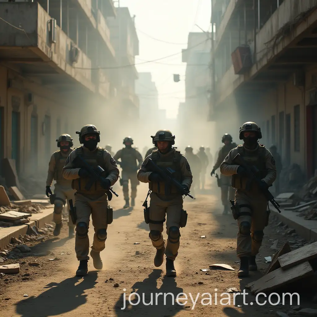 Urban-Combat-Training-Course-in-Simulated-Environment-with-Tactical-Gear-and-Strategic-Movements