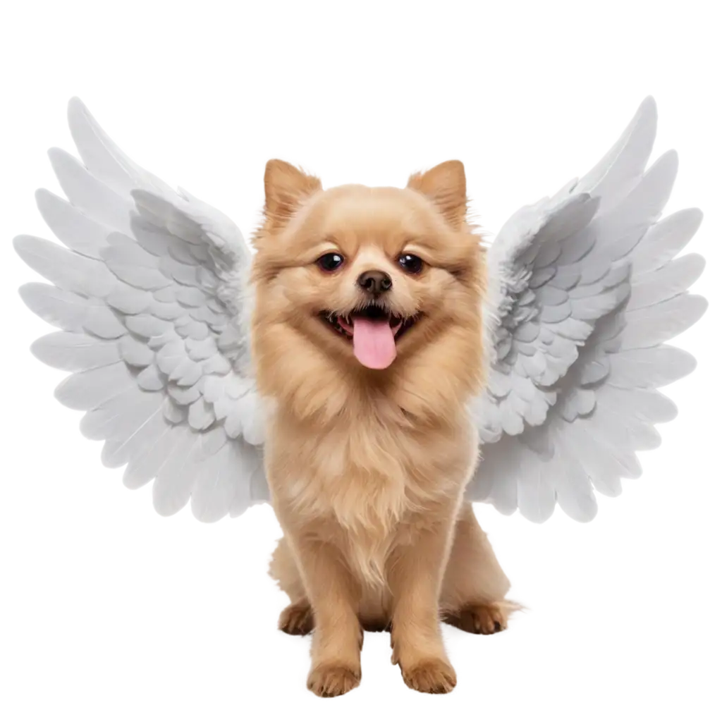 Happy-Dog-with-Angel-Wings-PNG-Image-Joyful-Sky-Scene-with-Cats-and-Parakeets