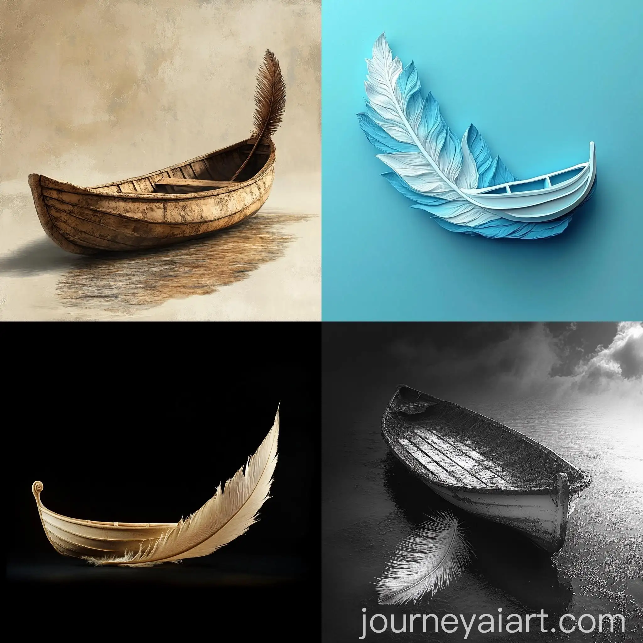 Feather-Shaped-Like-a-Boat