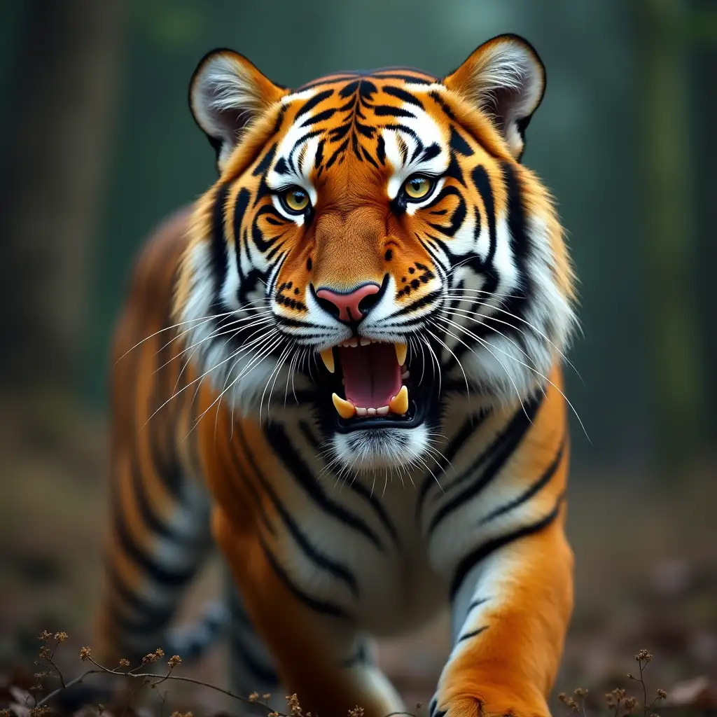 Majestic-Tiger-Roaming-the-Wild