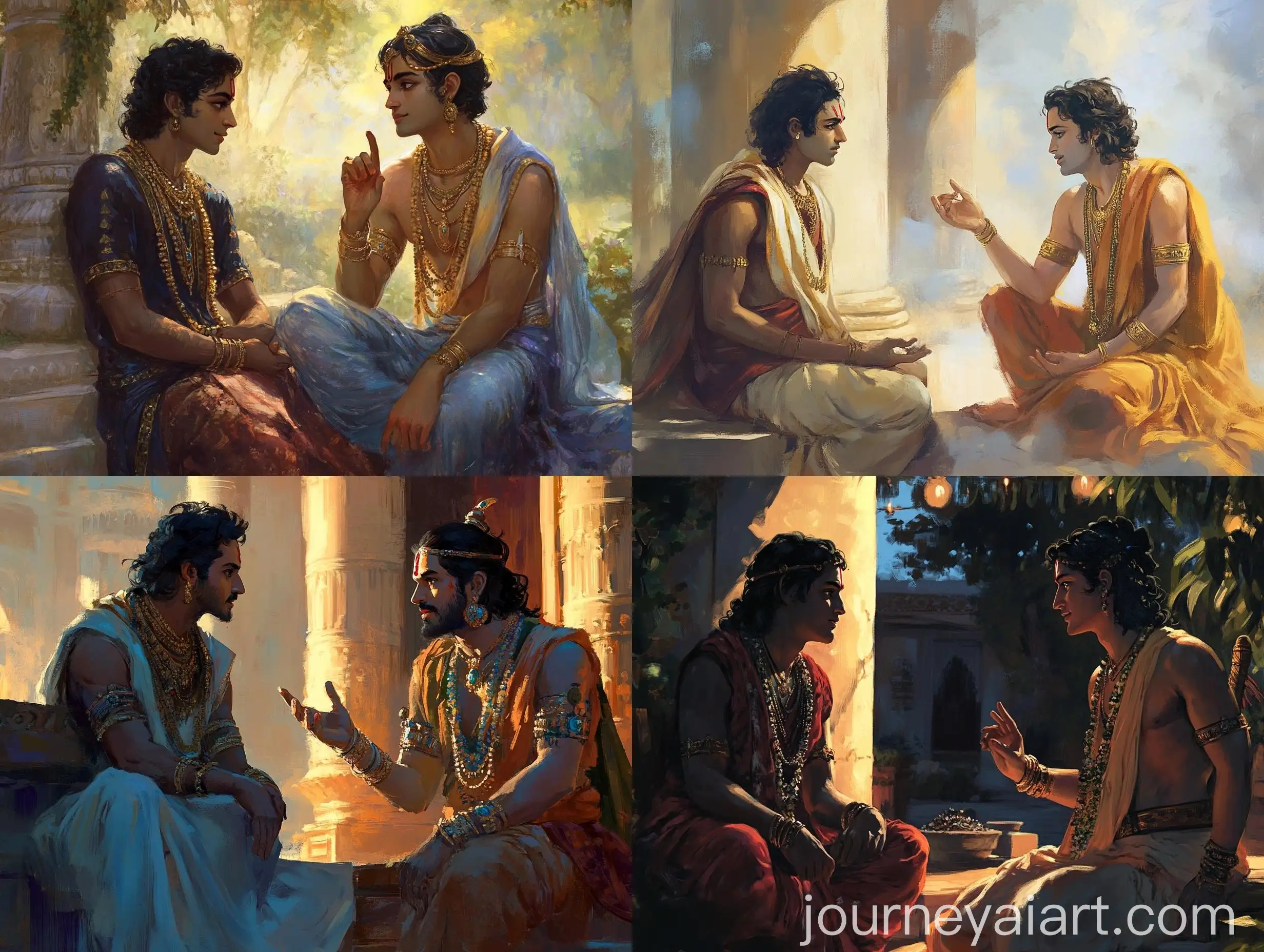 Krishna-Teaching-Arjuna-with-Wisdom-and-Compassion