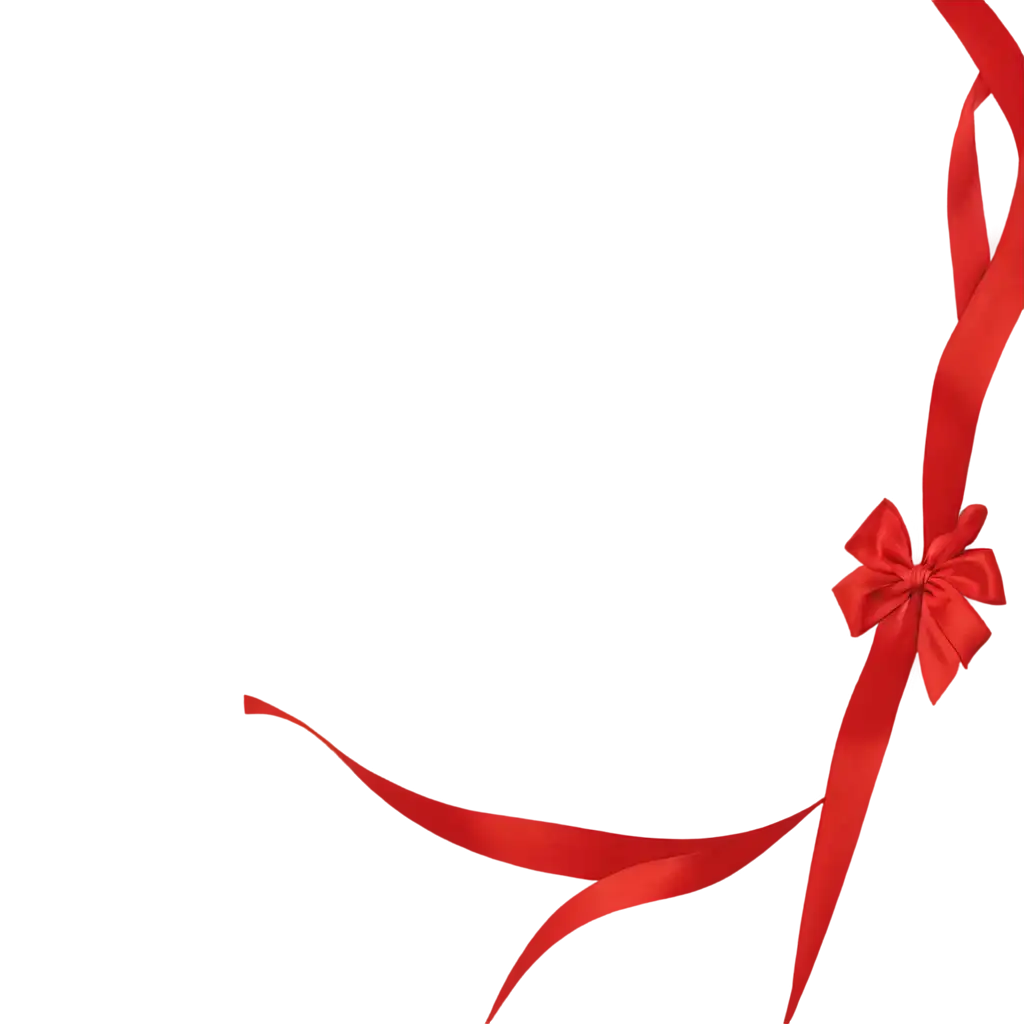 HighQuality-Silk-Red-Ribbon-PNG-Image-for-Creative-Projects