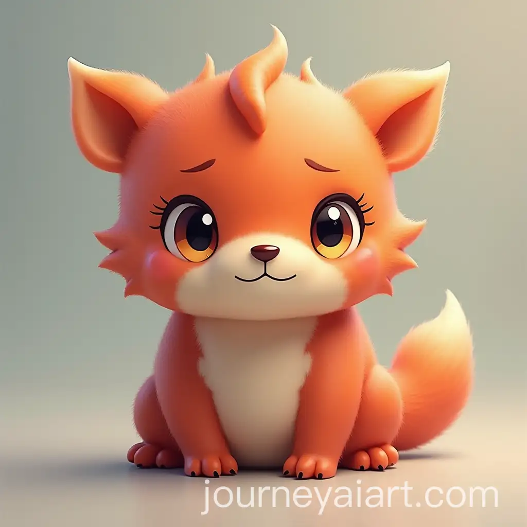 Adorable-Cute-Creature-with-Playful-Features