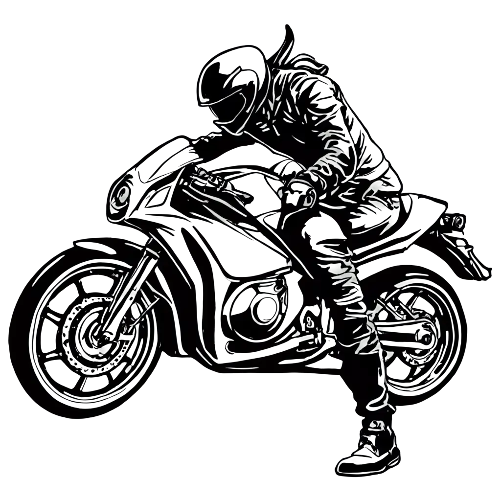 PNG-Motorcycle-Drawing-Rev-Up-Your-Visual-Content-with-HighQuality-Artwork