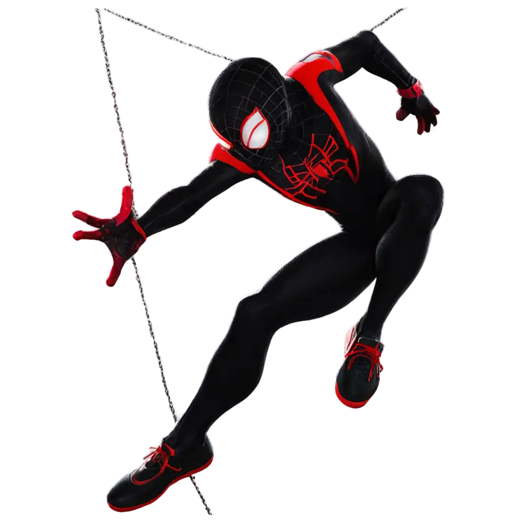 Miles-Morales-Swinging-in-Sky-PNG-HighQuality-Versatile-Image-for-Creative-Projects