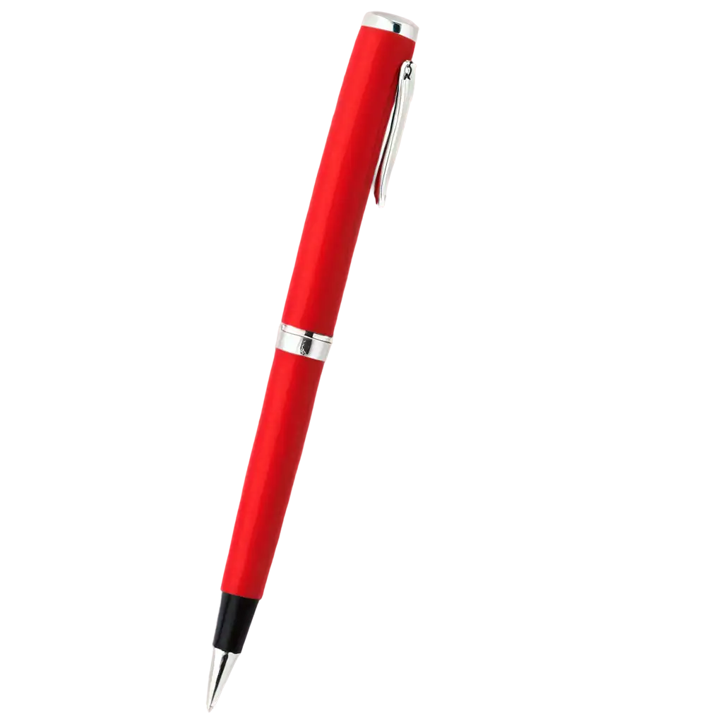 BallPNG-Image-Optimization-Pen-with-Red-Cap-PNG-Image-HighQuality-Transparent-Graphic-for-Various-Uses