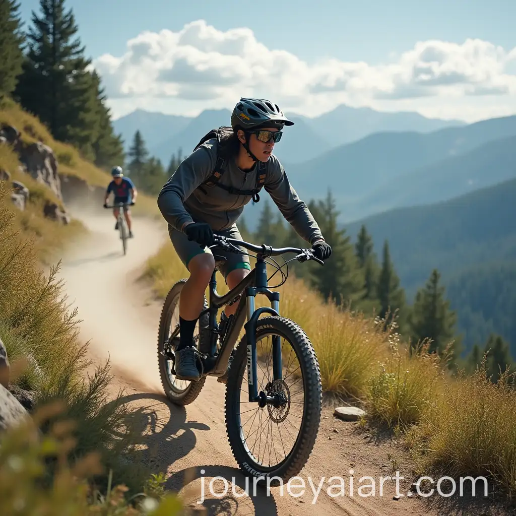 Adventurous-Cat-Riding-a-Bike-in-a-Mountainous-Landscape